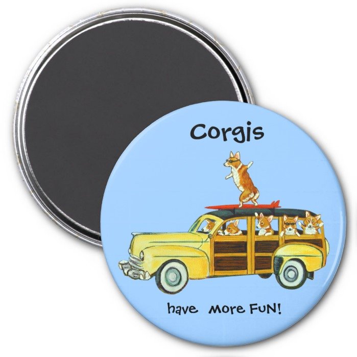 Pembroke Welsh Corgi Magnets