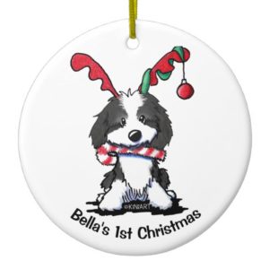Personalized KiniArt Dog Cockapoo Ornament