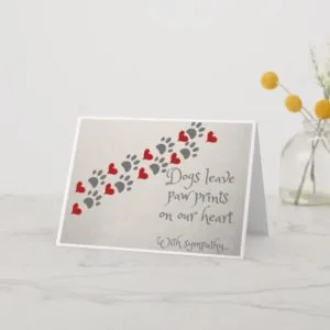 Pet Sympathy Card