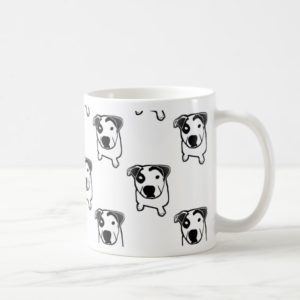 Pit Bull T-Bone Graphic Coffee Mug