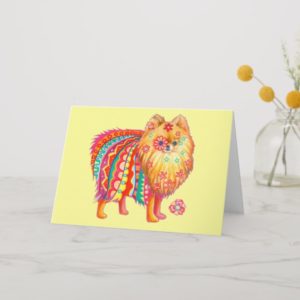 Pomeranian Card