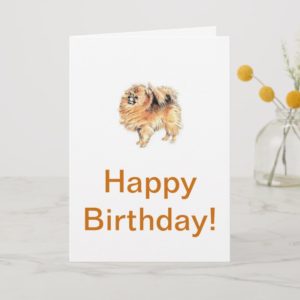 Pomeranian Card