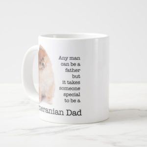 Pomeranian Dad Jumbo Mug