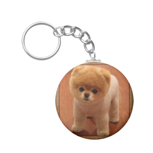 Pomeranian Dog Pet Puppy Small Adorable baby Keychain