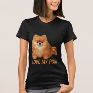 Pomeranian Ladies T-shirt