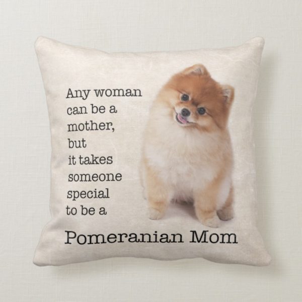 Pomeranian Mom Pillow