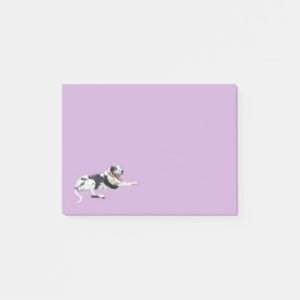 Post it notes.  Ralph the Great Dane Post-it Notes