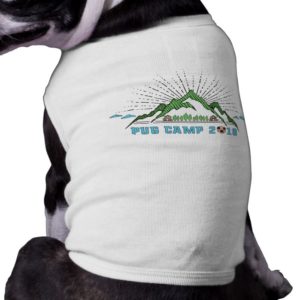 Pug Camp 2018 Dog Shirt