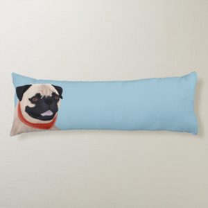 Pug Cartoon Body Pillow