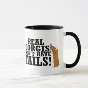 Real Corgis Don't Have Tails Mug