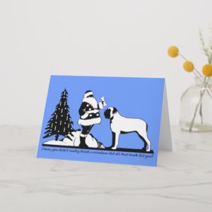 Red-Nosed Mastiff Card