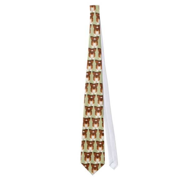 Sable Pembroke Welsh Corgi Tie