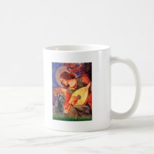 Schnauzer 12 - Mandolin Angel Coffee Mug