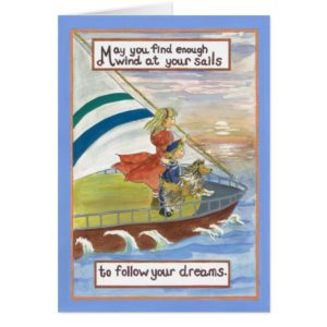Sheltie Art  Wind at Your sails