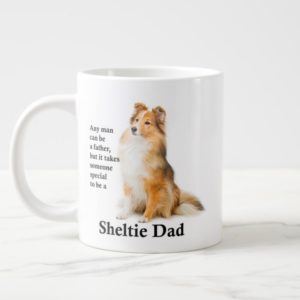Sheltie Dad Jumbo Mug