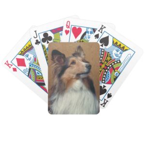 Shetland Sheepdog Dog Playing Cards