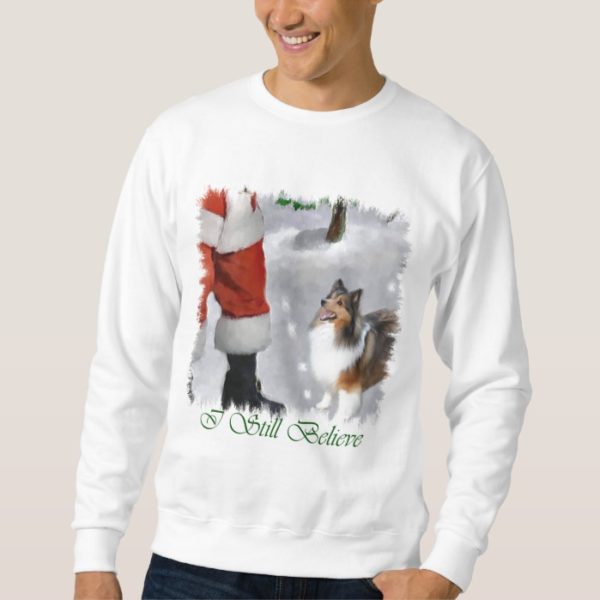 Shetland Sheepdog Sheltie Christmas Gifts Sweatshirt