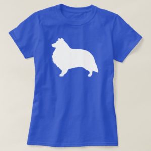 Shetland Sheepdog Silhouette T-Shirt