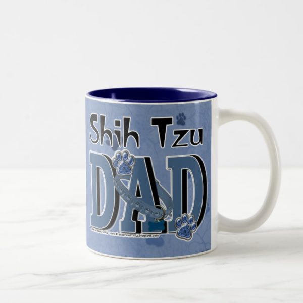 Shih Tzu DAD Two-Tone Coffee Mug