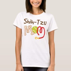 Shih-Tzu Dog Breed Mom Gift T-Shirt