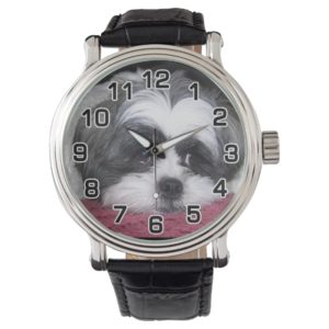 Shih Tzu Dog Wristwatch