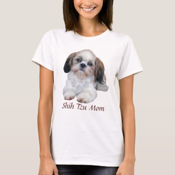 Shih Tzu Mom Ladies T-Shirt
