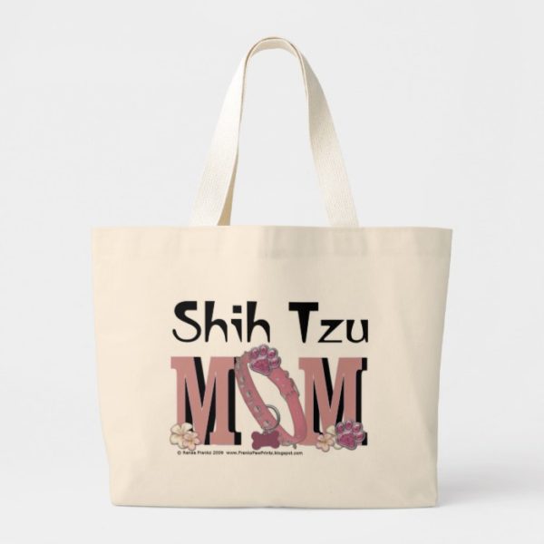 Shih Tzu MOM Large Tote Bag