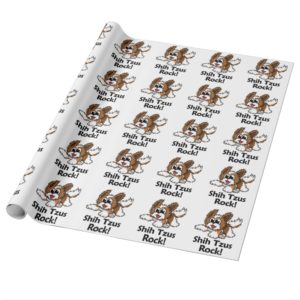 Shih Tzus Rock! Wrapping Paper