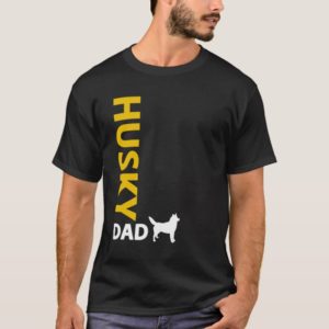Siberian Husky Dad T-Shirt