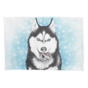 Siberian Husky Pillowcase