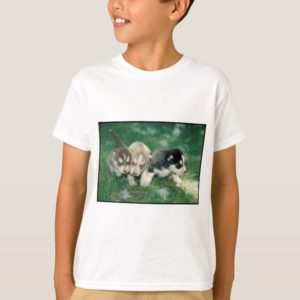Siberian Husky Puppies T-Shirt