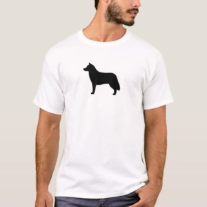 Siberian Husky Silhouette T-Shirt