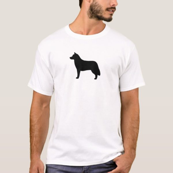 Siberian Husky Silhouette T-Shirt