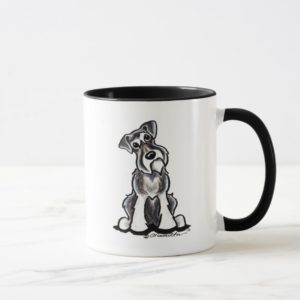 Sit Pretty Schnauzer Mug