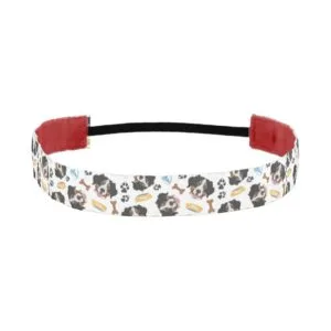 Smiling Dog Bernese Mountain Dog Athletic Headband