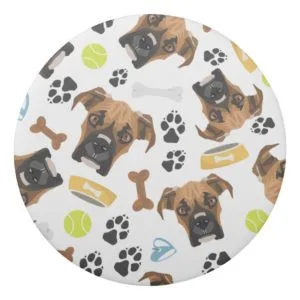 Smiling Dog Boxer Eraser