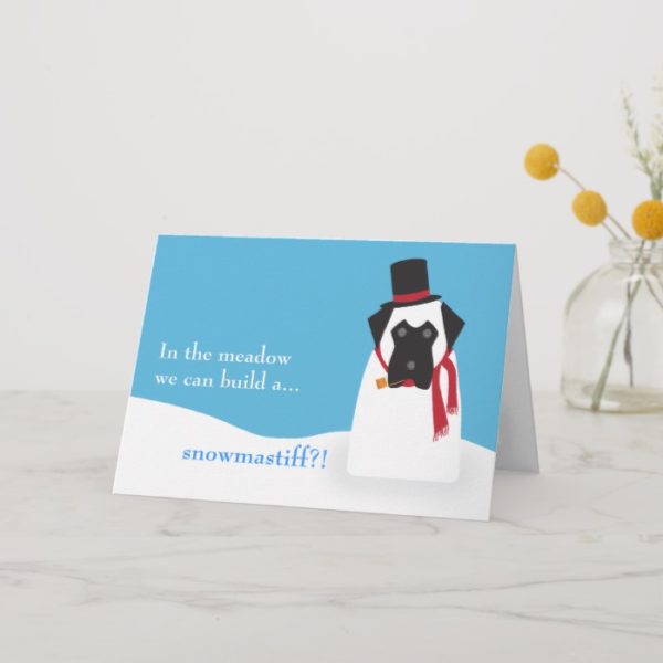 Snowmastiff Card