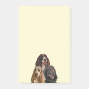 Spaniel Love - Post-It Notes