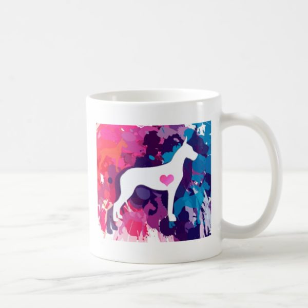 Splash of Color-ful Danes Coffee Mug