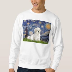 Starry Night - Coton de Tulear 7 Sweatshirt