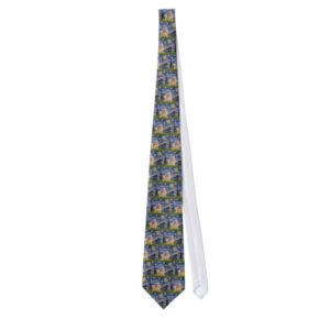 Starry Night - Pembroke Welsh Corgi 7b Tie