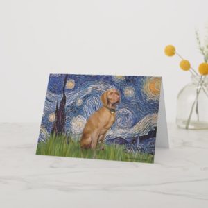 Starry Night - -Viszla 2 Card