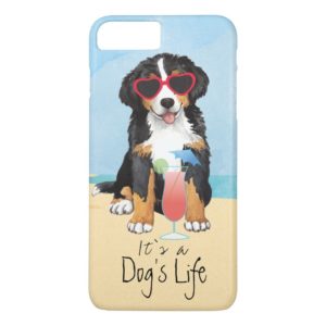 Summer Bernese Mountain Dog Case-Mate iPhone Case