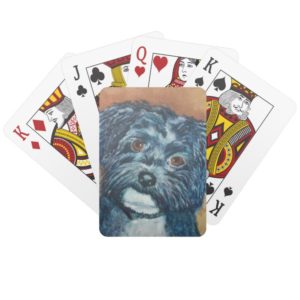 SWEET HAVANESE PUPPY PLAYING CARDS