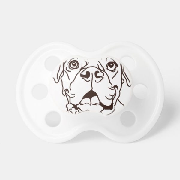 The Boxer Love of My Life Pacifier