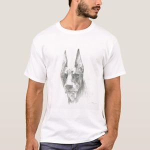 The Doberman sketch T shirt A