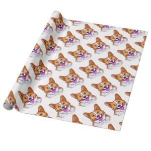 The Pembroke Welsh Corgi Love of My Life Wrapping Paper
