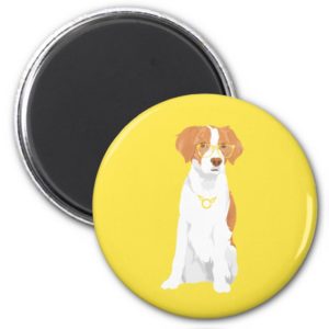 Tito The Brittany Dog for Dog Lovers Magnet