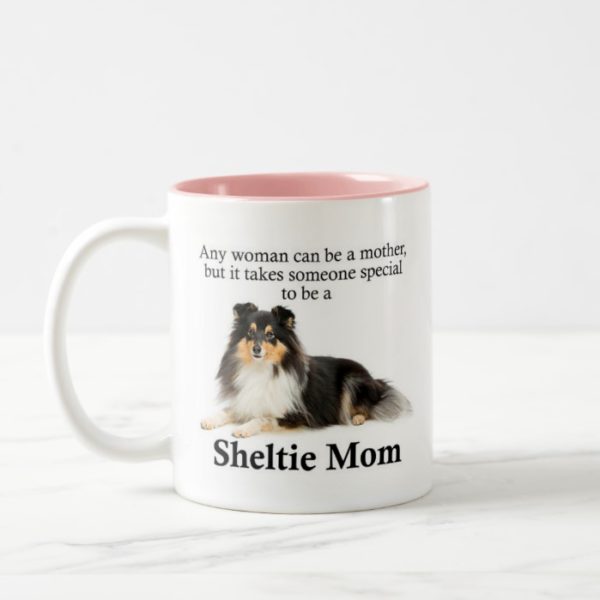 Tri-Color Sheltie Mom Mug