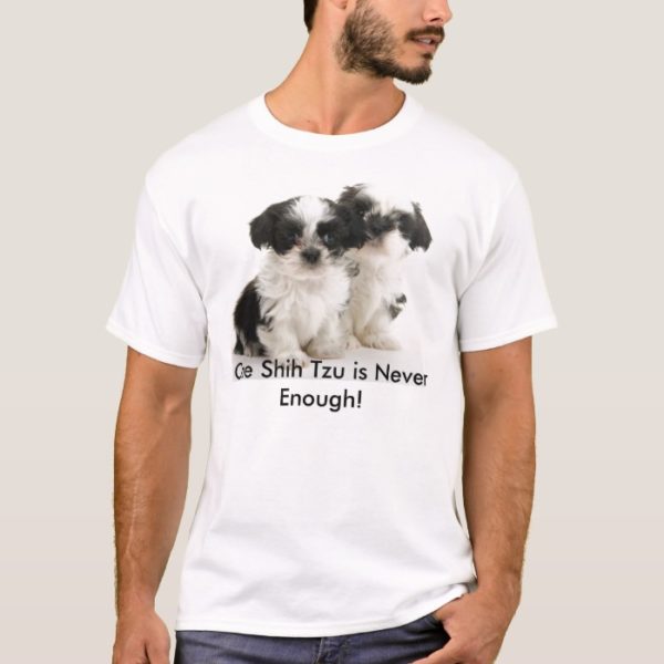 Two Shih Tzu Puppies T-Shirt